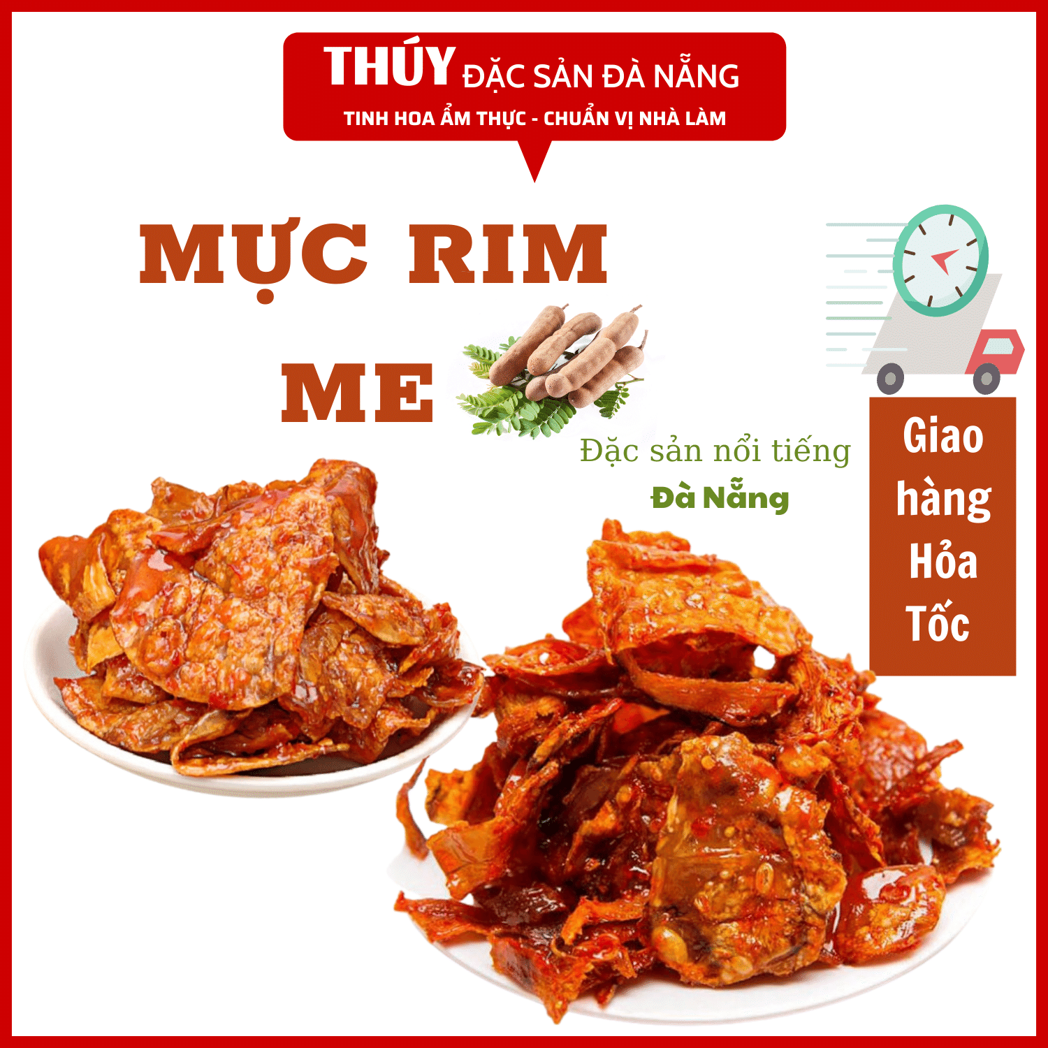 Mực Rim Me Đặc Sản Đà Nnawgx Chuẩn Vị Làm Quà