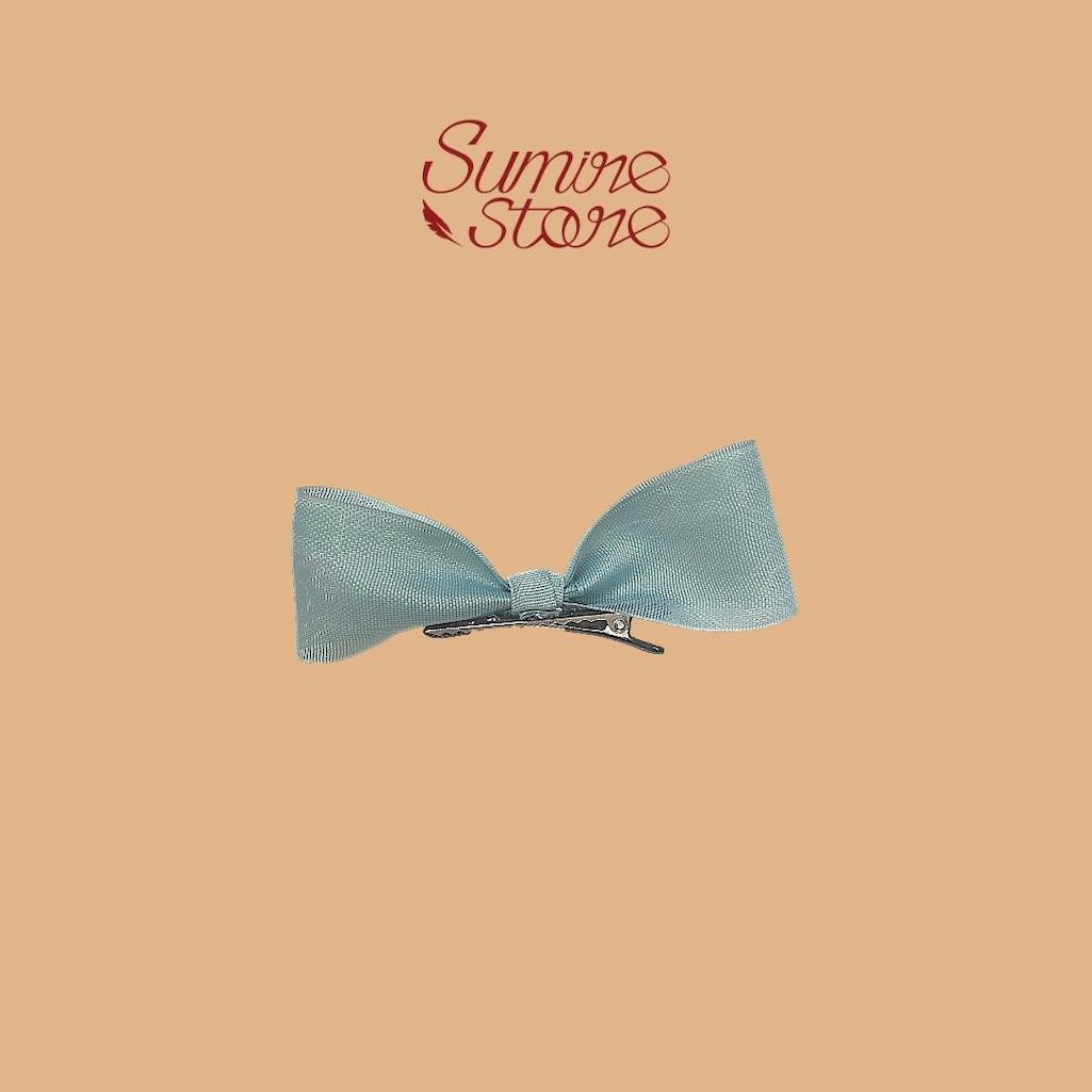 Sumire Store Kẹp tóc mái nơ - 11 màu