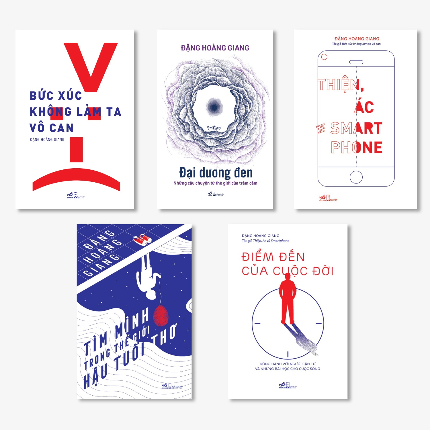 Nguyetlinbook - Combo 5 Cuốn Đặng Hoàng Giang