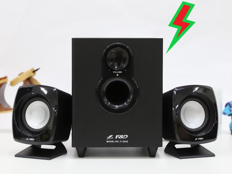 Loa vi tính fenda f203g - 2.1