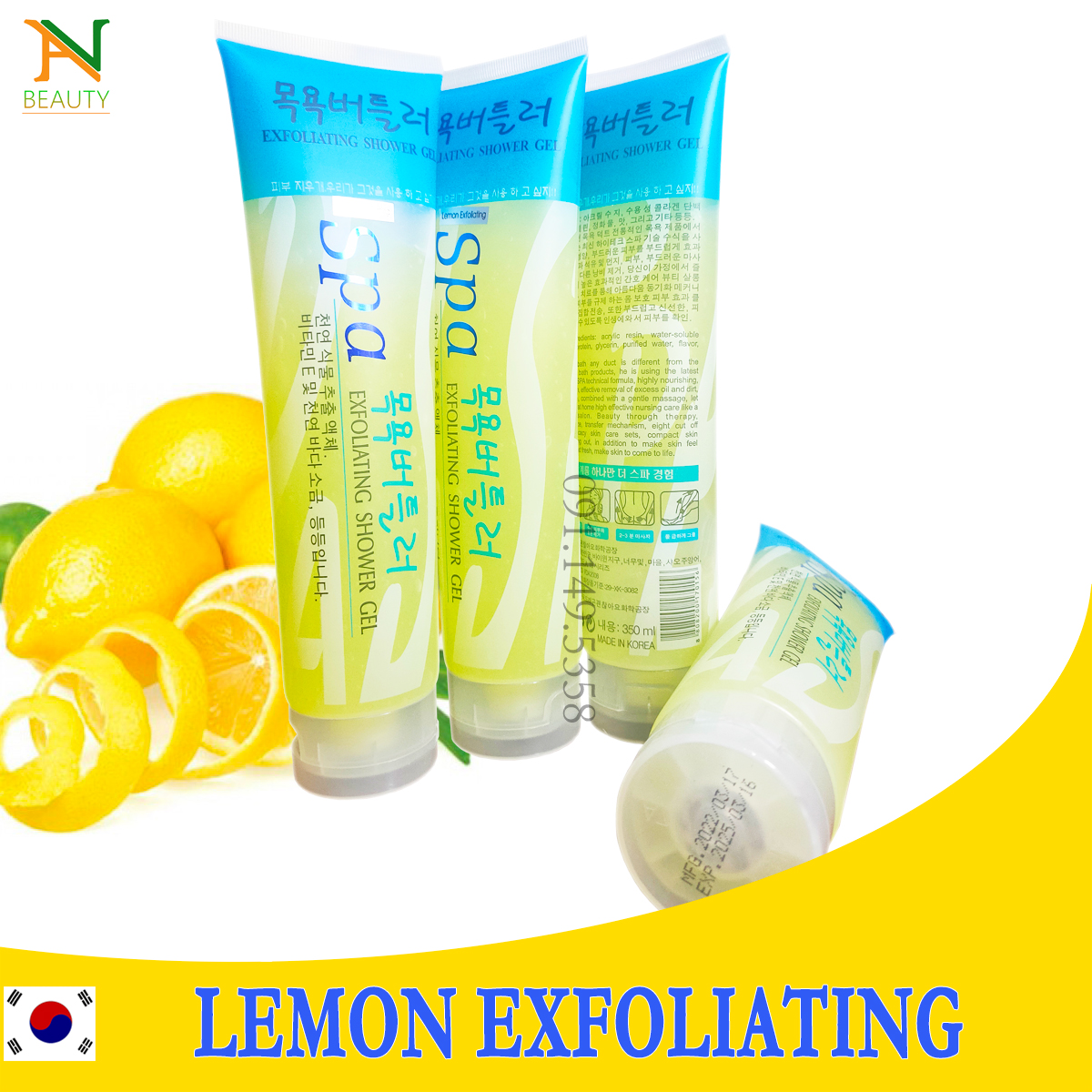 Tẩy tế bào chết Spa Hàn Quốc Lemon Exfoliating - Hương Chanh