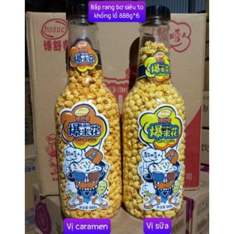 Bỏng ngô siêu to khổng lồ chai 1.2kg[ hàng sẵn]