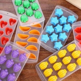 Khuôn Thạch Rau Câu Mini Làm Đá Làm Thạch Chất Liệu Silicon An Toàn Chắc Chắn