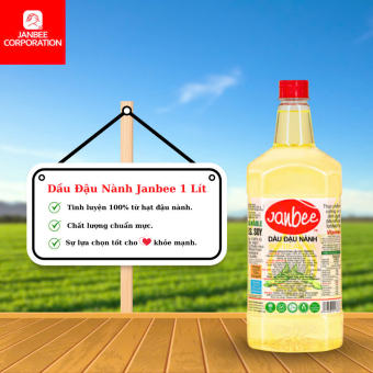 Dầu Đậu Nành Janbee chai 2L