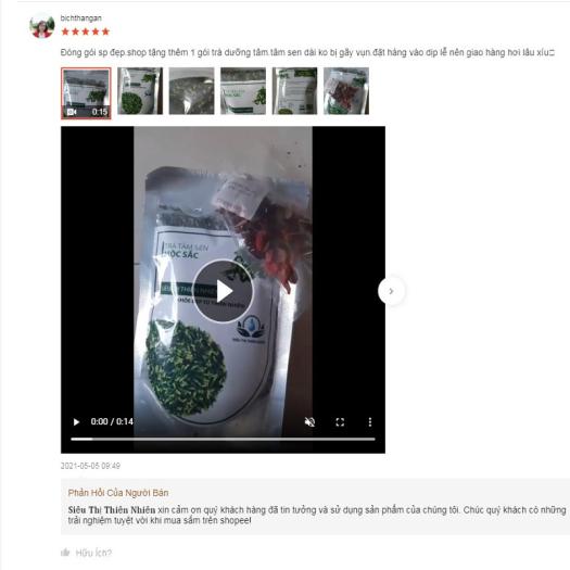 Trà Tâm Sen Khô MỘC SẮC, Trà An Thần Ngủ Ngon, Trà Tim Sen hỗ trợ mất ngủ Hạ huyết áp Phù hợp với người già huyết áp cao