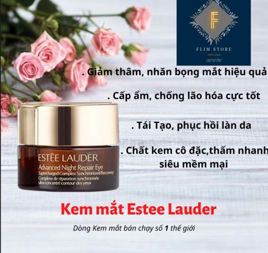 Kem Dưỡng Mắt Estee Lauder Advanced Night Repair Eye Mini 5ml Full 15ml