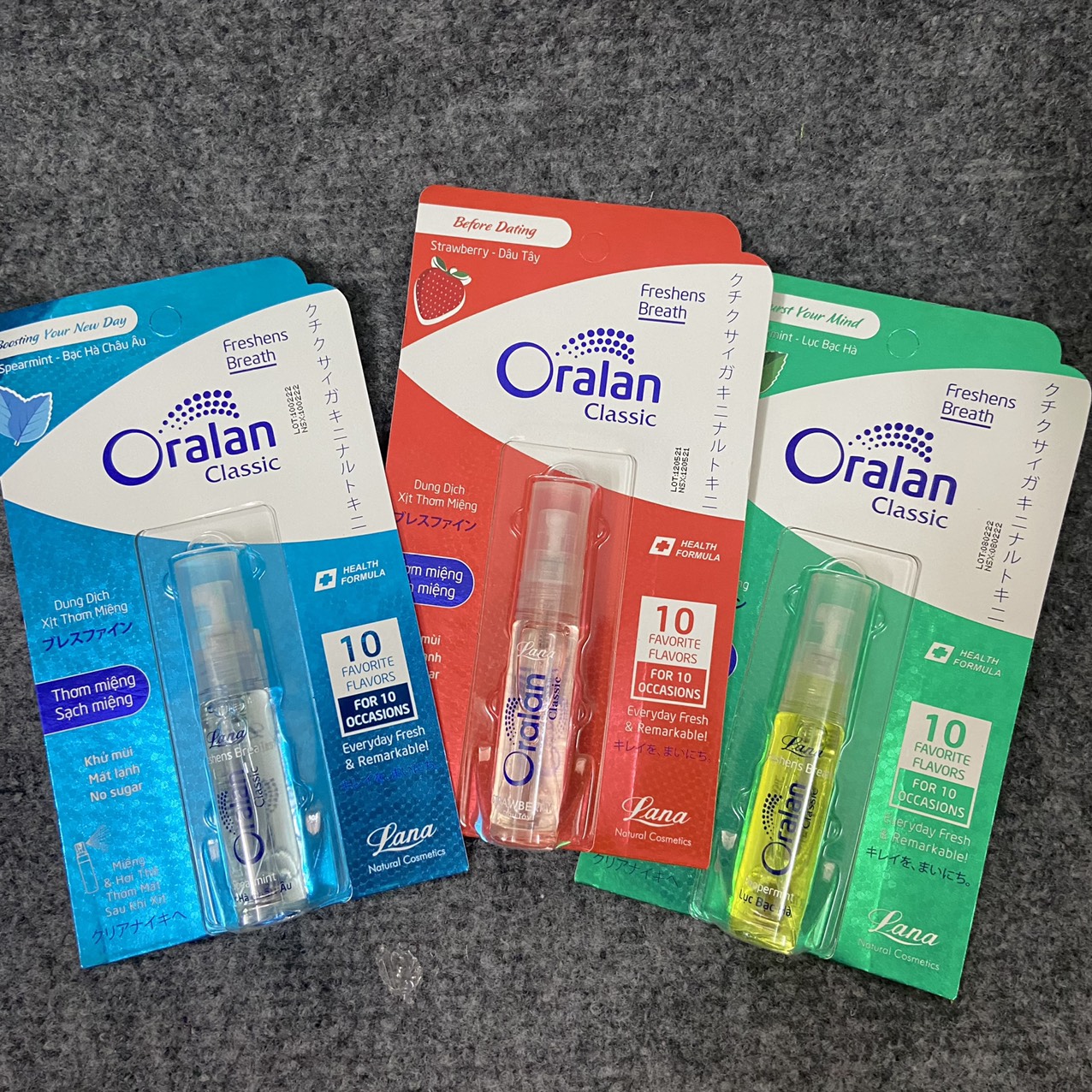 Xịt Thơm Miệng Lana 8ml