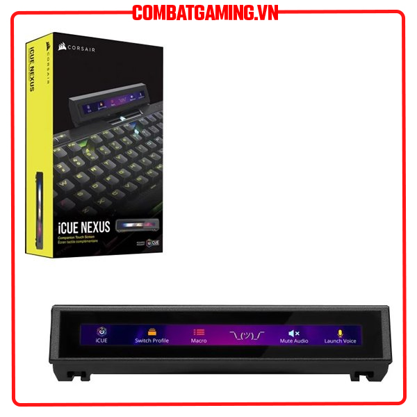 Màn hình cảm ứng corsair icue nexus - hàng chính hãng