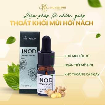 Serum hôi nách INOD Huyền Phi 5ml tác dụng triệt hôi nách, hôi chân, mồ hôi tay chân vĩnh viên