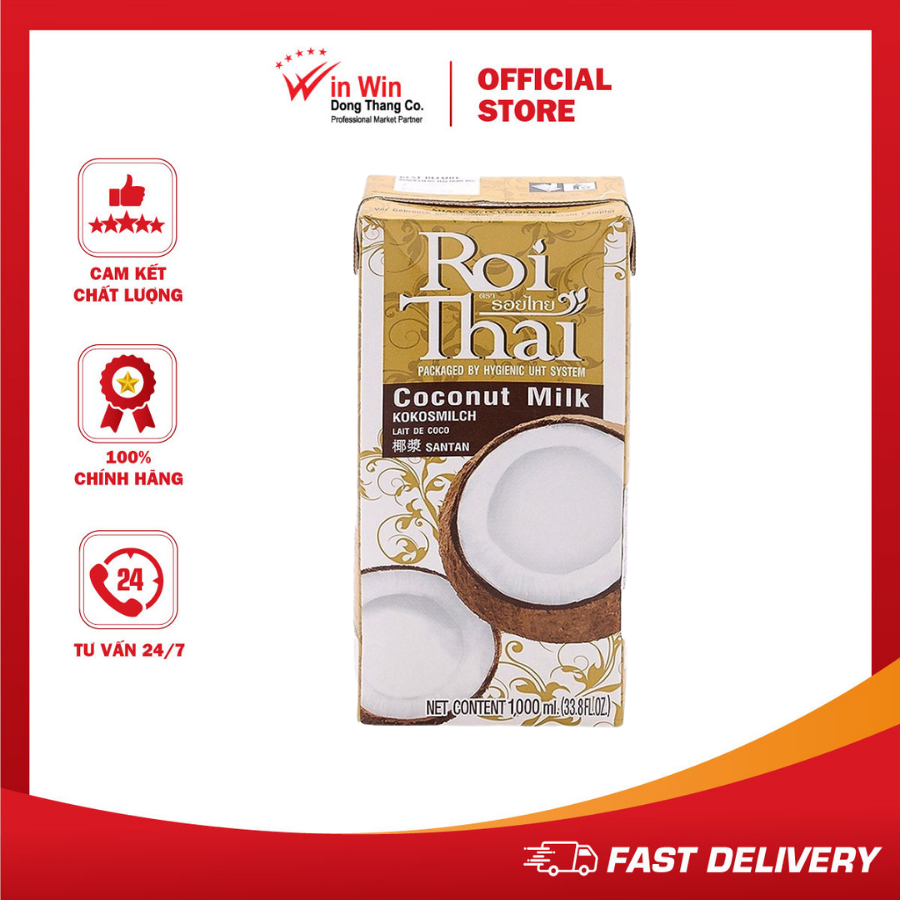 Nước cốt dừa roi thai 1l