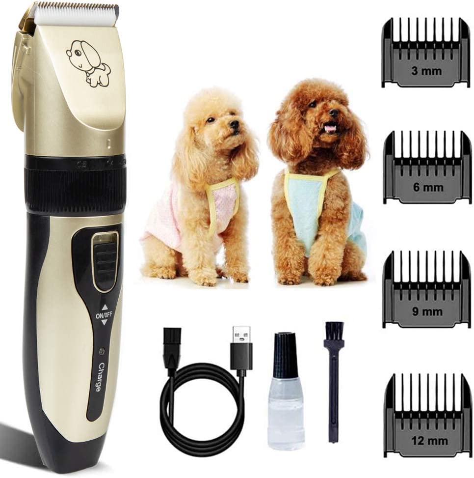 quiet electric dog clippers