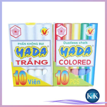 K&K  ✾  PHẤN KHÔNG BỤI 10 VIÊN HADA