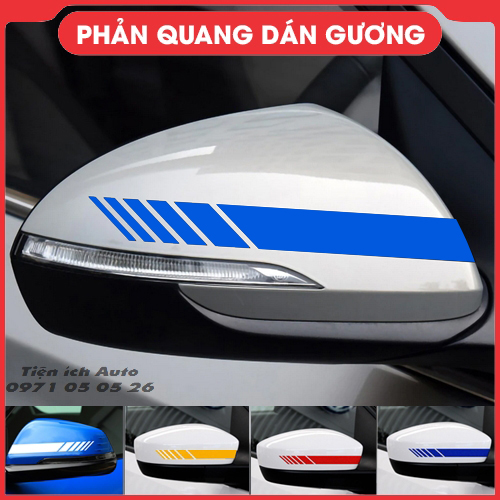Tem, Decal, Dải phản quang dán Gương xe hơi, ô tô | Tienich Auto