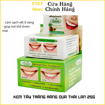 Bột trắng răng dừa thái lan, Ngăn ngừa tốt các vấn đề về nướu, mảng bám, sâu răng