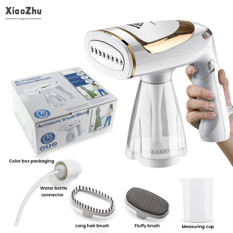 XiaoZhubangchu Bàn Ủi Hơi Nước Cầm Tay Gấp Gọn Bàn Ủi Hơi Nước Mini Gia Dụng Máy Ủi Ủ Du Lịch 1600W