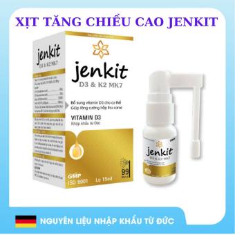 Chai Xịt Jenkit D3K2 Vitamin Hỗ Trợ Tăng Chiều Cao Và Phát Triển Trí Não Cho Bé