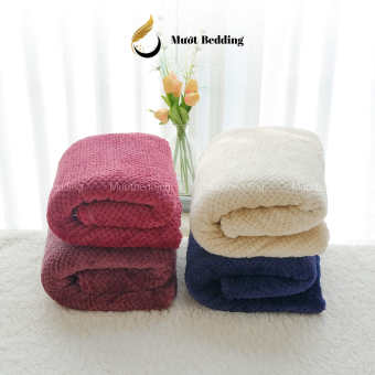 Chăn lông tuyết 1m6 x 2m, mỏng mềm mịn, nhiều màu lựa chọn, dùng làm chăn văn phòng, du lịch