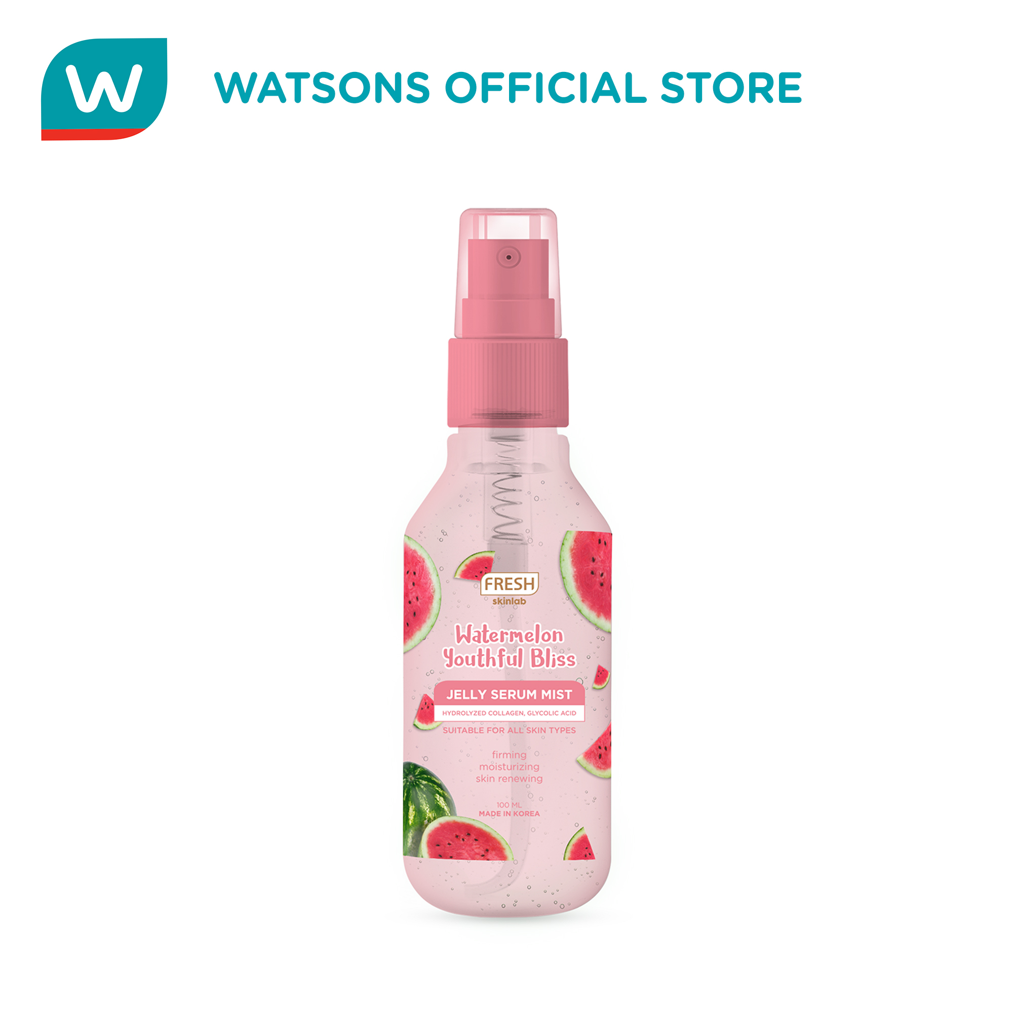 FRESH Hairlab Watemelon Double Boost Collagen Serum Shampoo 430 ml