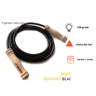 Dây Nhảy BigMan Thái Lan Phiên Bản Beginner ( 330gram ) Màu Đen Siêu Bền
