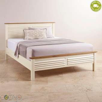 Giường đơn Chillon gỗ sồi 1m2