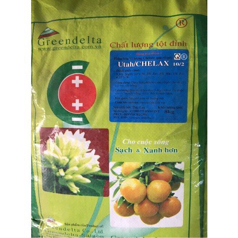 500gr - Phân bón vi lượng chuyên dùng cho hoa hồng hoa lan Chelate - Utah/Chelax 10/2