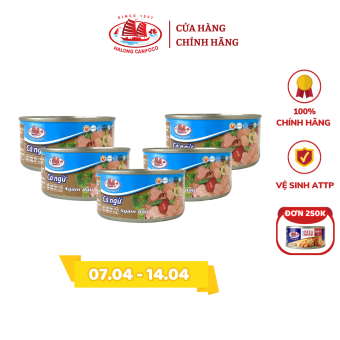Combo 5 hộp cá ngừ ngâm dầu 175g - Đồ Hộp Hạ Long