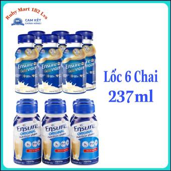 Lốc 6 chai Sữa Ensure pha sẵn 237ml