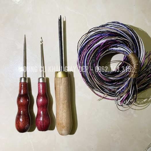 Bộ kim khâu giày tại nhà (Tặng chỉ)