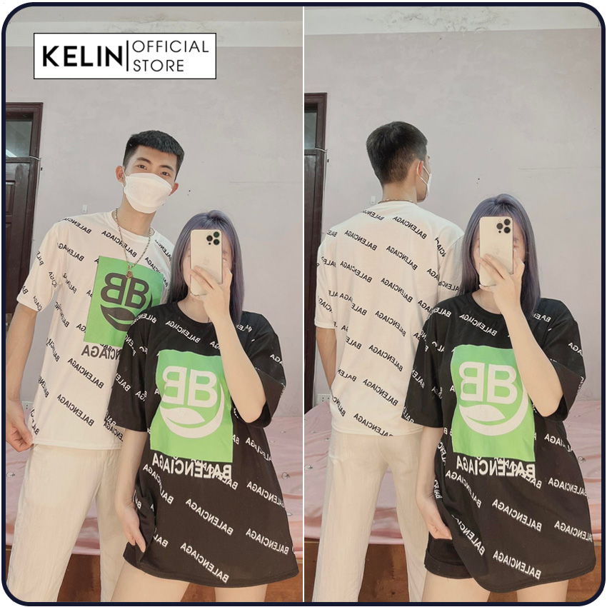Áo phông ba.len nam nữ 2022 kelin store - áo phông ba.len bl1 nam nữ tay lỡ unisex