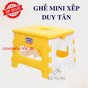 GHẾ MINI XẾP ghế nhựa nhỏ gấp gọn di động dễ mang đi dành cho bé trẻ em con nít  hàng tốt chính hãng giá rẻ KUMORI SHOP
