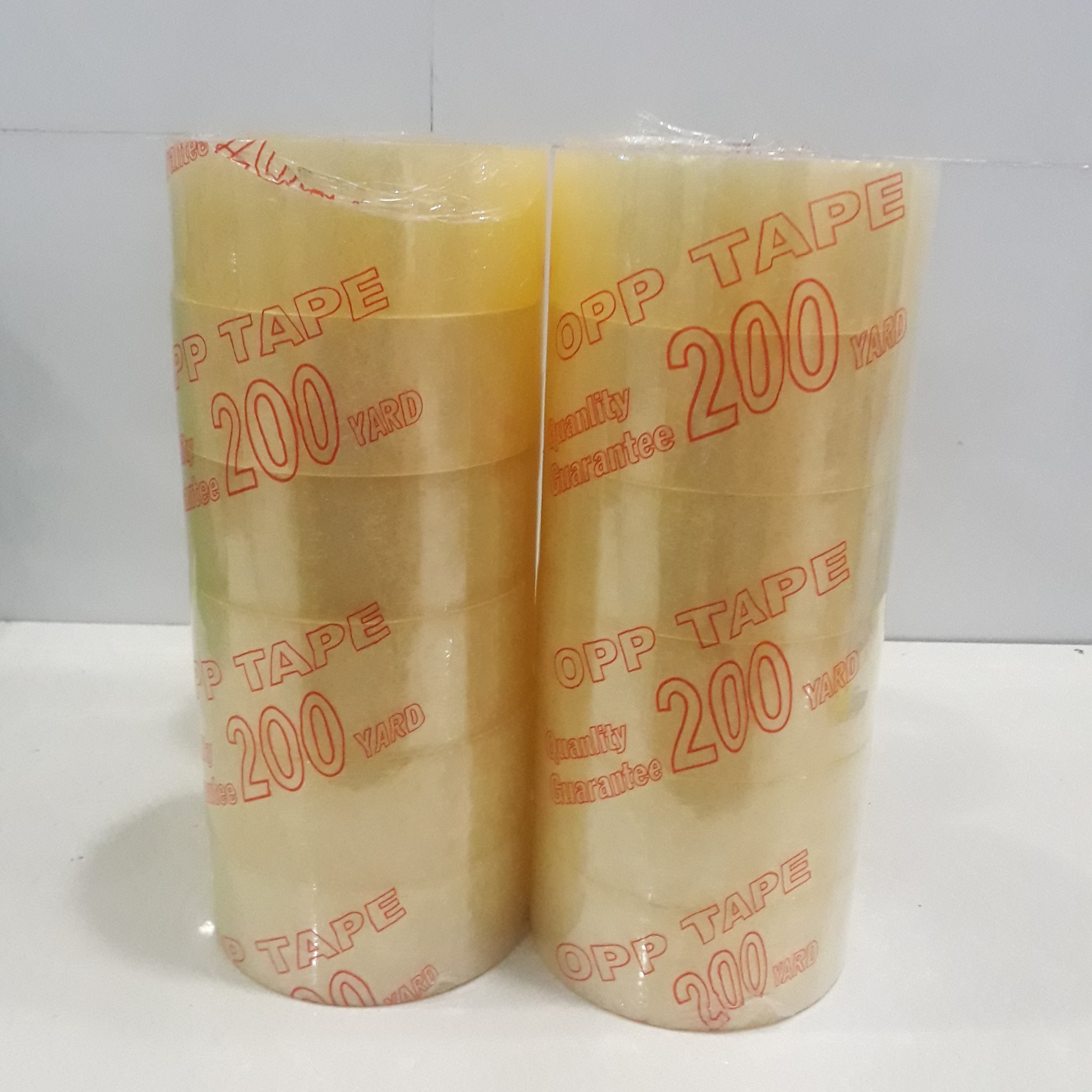 Cây Băng keo dán thùng siêu dính 200y 1.6kg, keo dán đóng hàng siêu bền 200y 1.6kg, băng keo dán thùng carton 200y 1.6kg