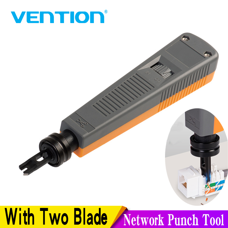 COD Vention Punch Down Impact Tool Network Punch Tool với hai lưỡi Thuận