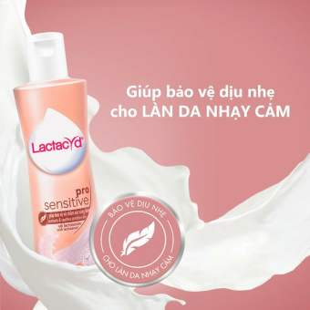 Dung dịch vệ sinh phụ nữ Lactacyd Pro Sensitive 150ml (sản phẩm mới)