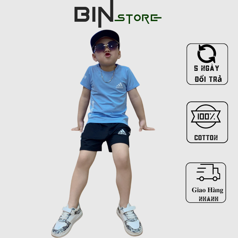 Bộ thông hơi cho bé trai màu xanh da trời, đồ bộ thể thao cho bé, bộ cho bé trai hàng loại 1 đủ size 8-20kg