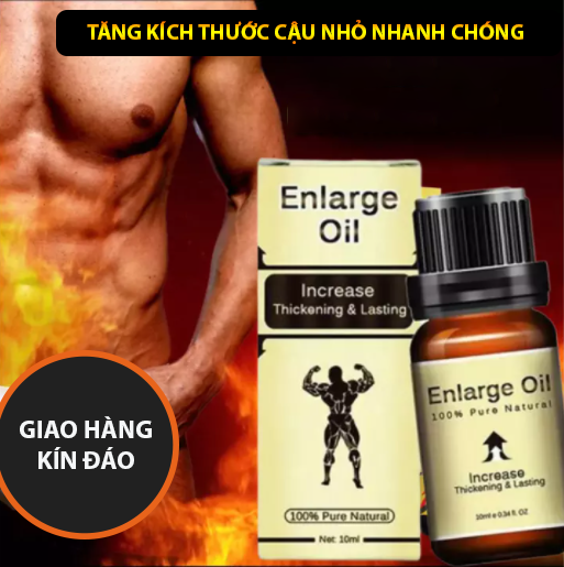 Tinh Dầu Massage Tăng Kích Thước Cậu Nhỏ Nam Cailikou Khơi Dậy Cảm Xúc Vợ Chồng Cải Thiện Xtsớm (Giao Hàng Kín Đáo)