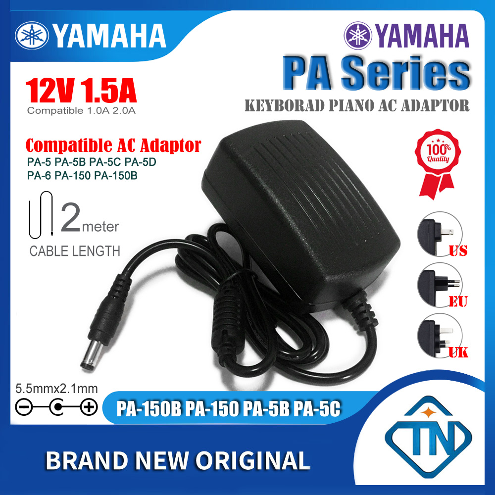 AC Adapter For Yamaha PA3 PA3B PA-3B Keyboard Charger Power Supply Cord