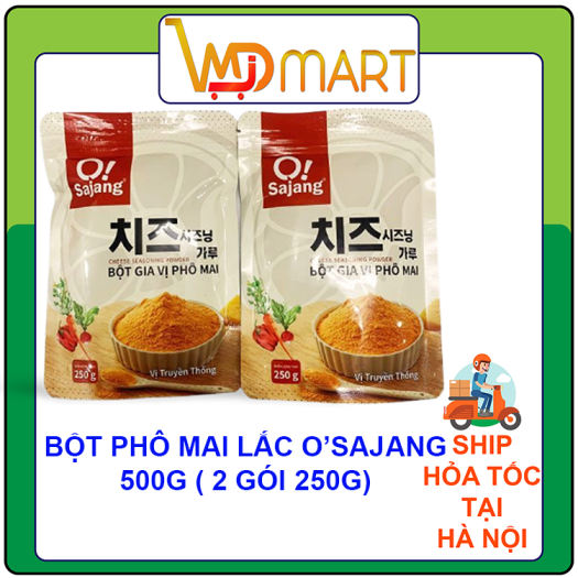 Bột Phô Mai Hàn Quốc O'sajang Màu Vàng Cam
