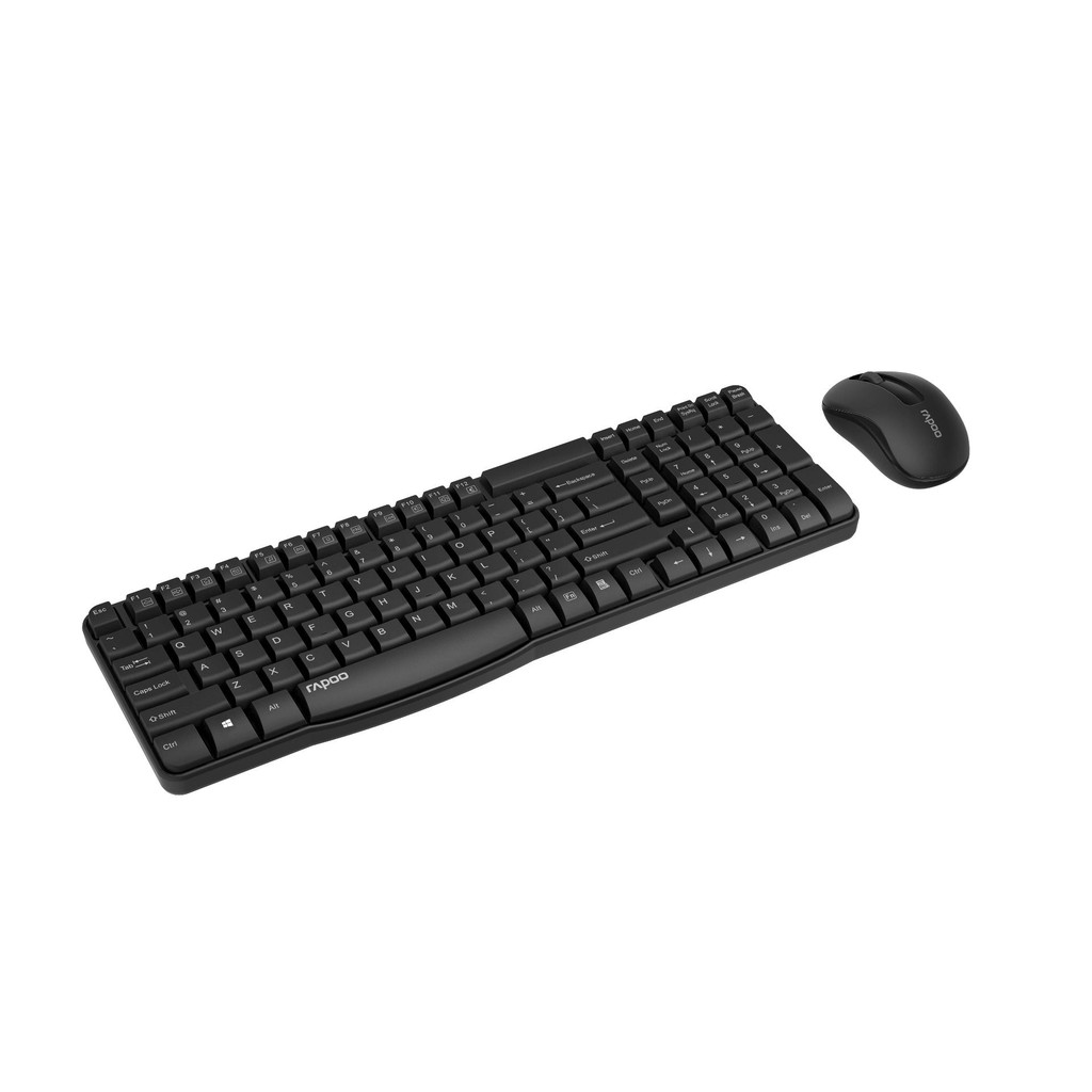 Bộ bàn phím và chuột không dây rapoo x1800pro – hàng chính hãng