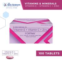 Fortima (Vitamin C + Zinc + Vitamin E) 100s Box