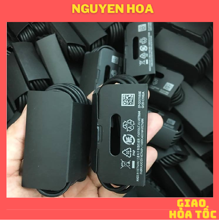 Cáp sạc nhanh Type C Samsung Galaxy A20/A30/A50/A70/A80 S8/ S8 Plus S9/ S9+ S10/ S10+ và các dòng máy có cổng Type C sạc nhanh