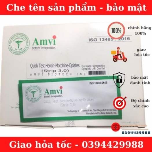Que test thử ma tuy hero in 1 chân amvi việt nam nhanh chóng bao mật tại nhà. Hỏa tốc HCM
