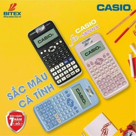 Máy tính casio fx580vnx chính hãng