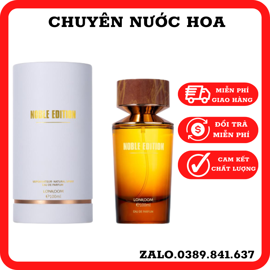 Nước Hoa Lonkoom Noble 100ml