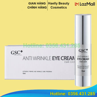 Kem xóa thâm là nhăn vùng mắt GSC Anti Wrinkle Eye Cream 15ml
