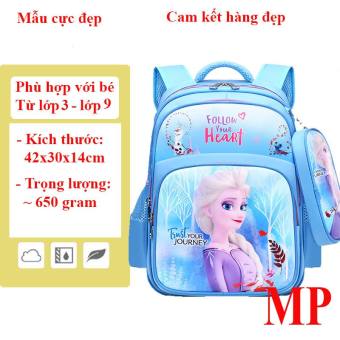 Balo Trẻ Em Cho Bé Gái,Trai Cấp 1, Cấp 2 Nhiều Hình Công Chúa, Balo Cho Bé Đi Học Từ Lớp 3-Lớp 9