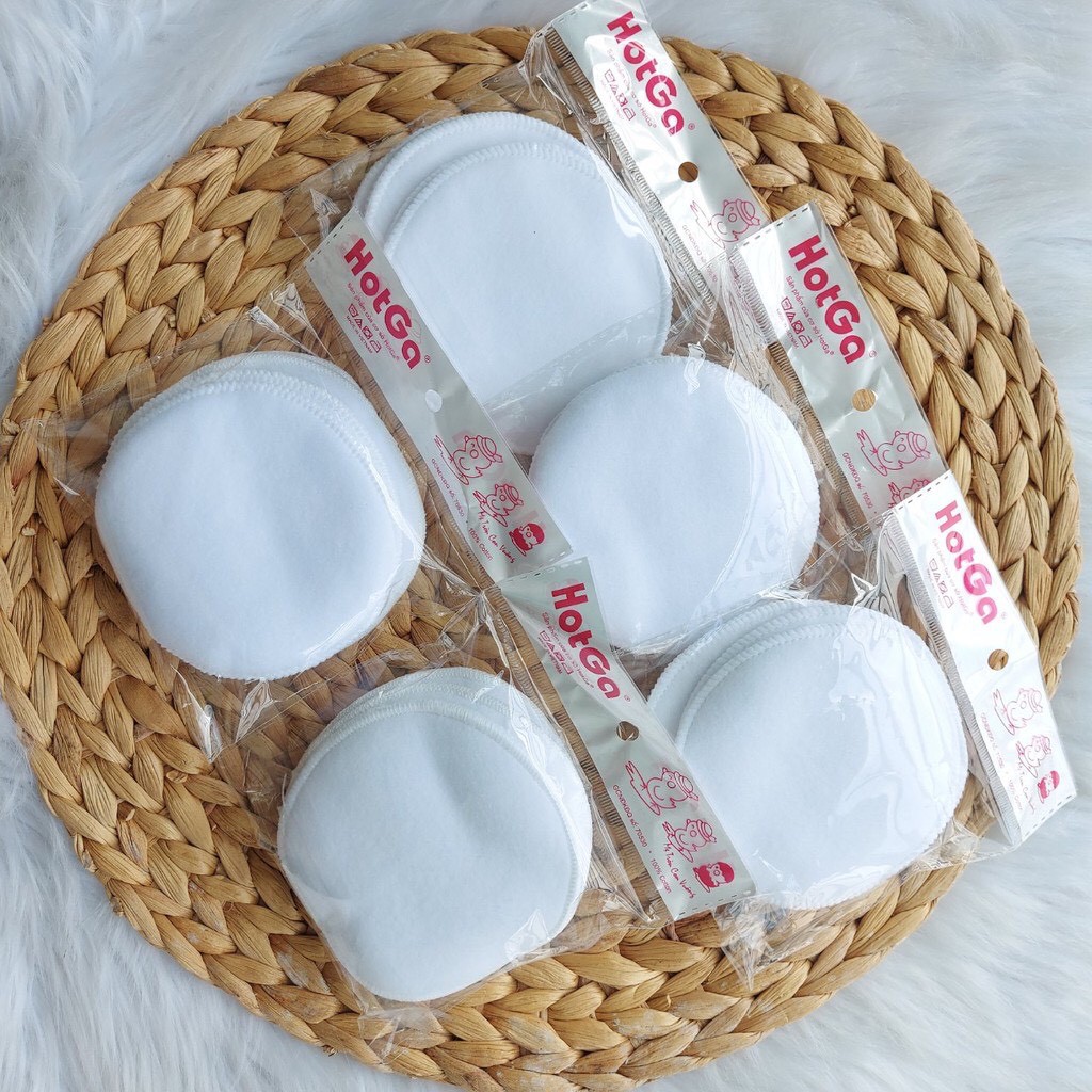 Combo 4 miếng thấm sữa hotga cho mẹ sau sinh,giặt lại được và tái sử dụng