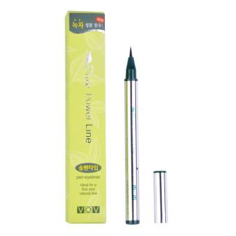 Bút lông kẻ mắt nước không lem VOV trà xanh