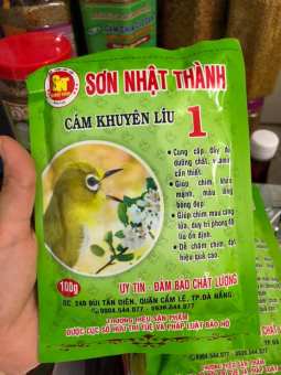 Cám Vành Khuyên Sơn Nhật Thành (Số 1) 100gr - Cám Sơn Nhật Thành Số 1 Cho Chim Khuyên