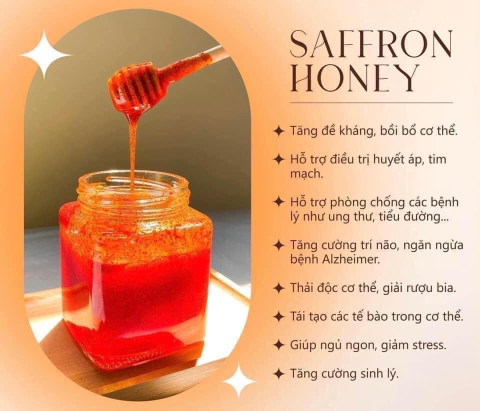 Saffron Tây Á ngâm mật ong