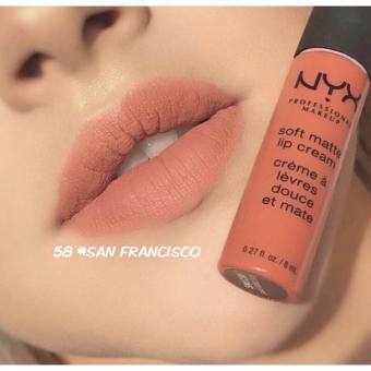 Son kem lì NYX Professional Makeup Soft Matte Lip Cream 8 mL - San Francisco